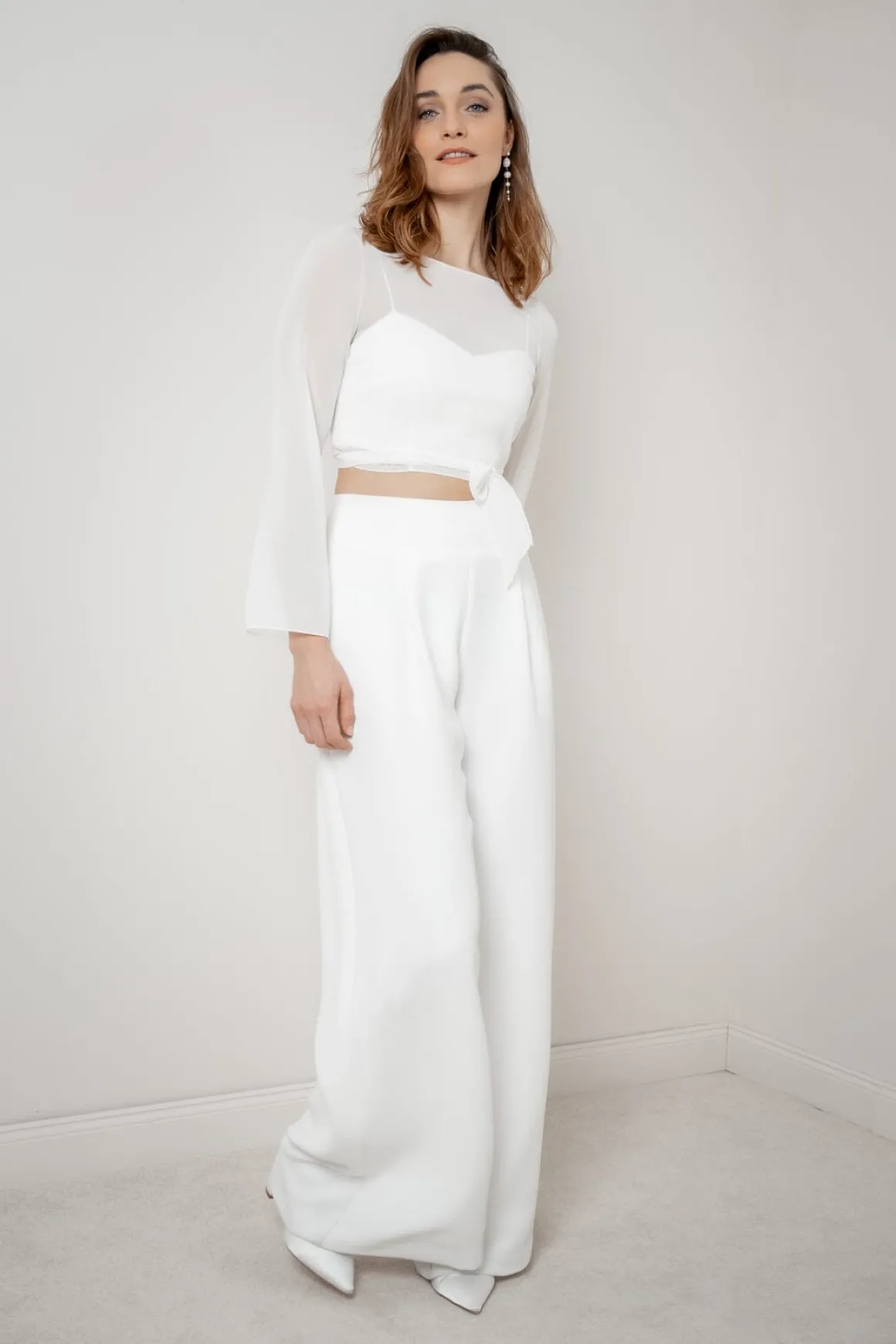 Braut Hose mit weitem Bein – Zari noni