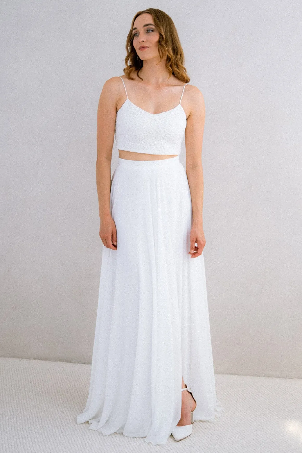 Kurzes Spitzentop – Aveline noni